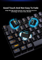 Teclado De Juego EWEADN Con Cable Silencioso 104 Teclas Tamaño Completo Retroiluminado LED Arco Iris Para Windows Laptop PC - details 0