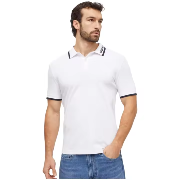 Polo Guess Lyle Polo para hombre en color blanco - 1
