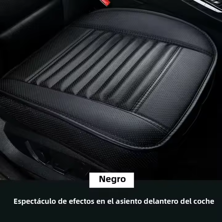 Funda De Asiento De Coche Universal En Cuero PU Transpirable Antideslizante Para Todas Las Estaciones Cojín De Cojín Para Asiento Del Automóvil - 1