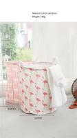 Cesta De Ropa Grande Plegable Y Autónoma Con Manijas Largas Para Lavandería Bolsa De Lavar Ropa Impermeable Para Dormitorio - details 2