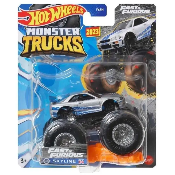Hot Wheels Monster Fast & Furious Nissan Skyline - 1
