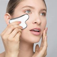 Tabla de Gua Sha en Maple Inoxidizable en Forma de Corazón Masaje de Músculos Promueve La Circulación Sanguínea y Relajación Corporal - details 1