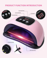LIMEGIRL Secador De Uñas UV Profesional Con 24 LED Lámpara De Manicura Para Uso Doméstico Secado De Polvo Y Varnish Con Cable USB - details 2
