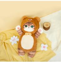 Muñeco De Peluche De Tiburón Genuino Mofusand Juguete Lindo Para Decoración De Habitación Regalo De Cumpleaños Suave Almohada Larga Para Dormir Unisex Tamaño 50cm Relleno De Algodón PP - details 14
