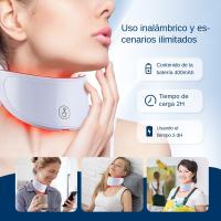 Máscara De Lifting LED Para Cuello Dispositivo De Belleza Del Cuello Antiarrugas Rejuvenecimiento Y Aclarado De La Piel Incluye Batería - details 10