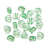 Cuentas De Acrílico Transparentes Para DIY Joyería Accesorios De Cuentas De Corazón Para Collar Y Pulsera 50/100pcs - details 5