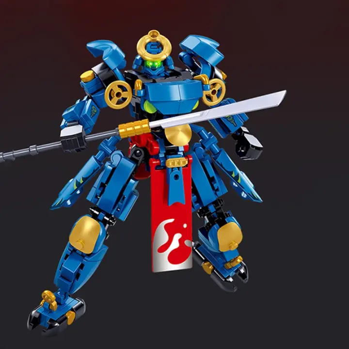 Bloques De Construcción Mecha Manned Sluban Robot Dual Form Joints Móvil Figura Modelo Juguetes Educativos Para Niños Regalo - 1