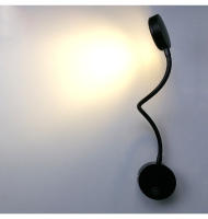 Lámpara De Pared LED Moderna Con Interruptor De Girar Para Lectura En La Habitación Luz Ajustable Soporte De Ventana Decoración De Hogar En Aluminio Negro Y Plateado - details 5