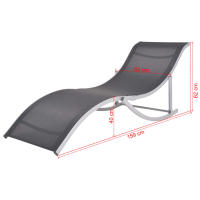 vidaXL Tumbonas plegables 2 unidades aluminio y textilene Sillas de Exterior Ideal para jardín, playa, piscina, terraza Tumbona Piscina Tumbonas Playa Tumbonas Jardín Exterior - details 7