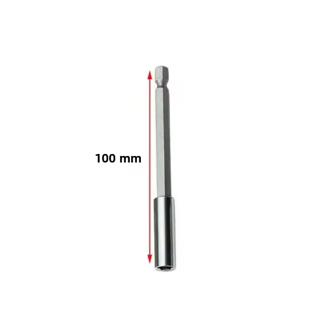Soporte Magnético Para Destornillador De Cabeza Multifuncional De Carbono Alto Con Rosca De 1/4" Para Destornillador Eléctrico Y Broca Recargable - 1