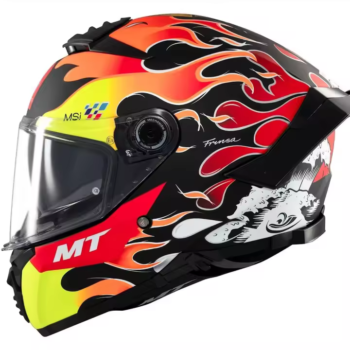 Casco Moto Casco Mt Thunder 4 Sv Yamanaka B3   Ce U - 1