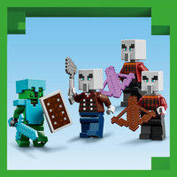LA PATRULLA DEL DESIERTO DE LOS MALDEANOS - LEGO MINECRAFT 21267 - details 1