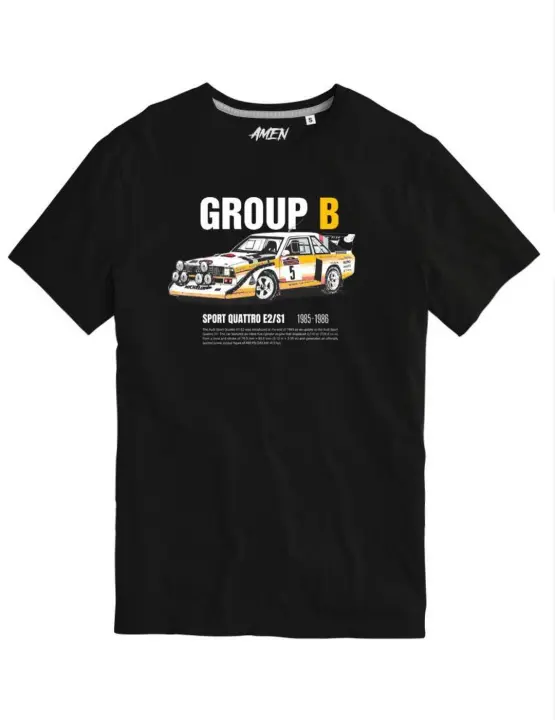 Camiseta A.M.E.N 'Audi' Negro - 1