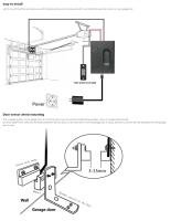 Smart WiFi Garage Door Opener Control Remoto Tuya App Inteligente Compatible Con Alexa Y Google Assistant Sin Hub Necesario Para El Hogar Inteligente - details 10