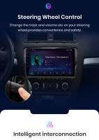 Junsun Radio Coche para Skoda Octavia 2 A5 2008 2009 2010 2011 2012 2013 Inalámbrico CarPlay Android Auto AI Voice 2 din Pantalla Coche Android Auto Multimedia Navegación GPS Auto radio - details 15
