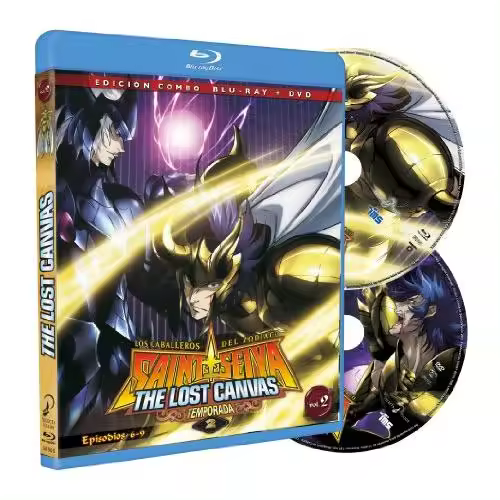 Frayones SAINT-SEIYA Los Caballeros Del Zodiaco: The Lost Canvas - Vol. 2, Temp. 2 (edición BD Combo) [blu-ray] - 1