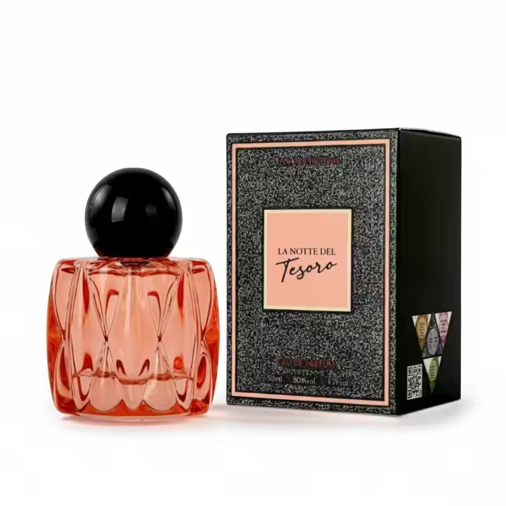 Perfume femenino La Notte del Tesoro Eau de Parfum 50ml de Reyes Queens, fragancia elegante y envolvente ideal para el día a día o ocasiones especiales. 🚚 Envíos a España 24/48 horas. - 1