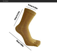 5 Pares De Calcetines Cortos De 5 Dedos Para Mujer Y Niñas Absorbentes De Sudor Transpirables Suaves Elásticos Harajuku Para Todas Las Estaciones - details 1