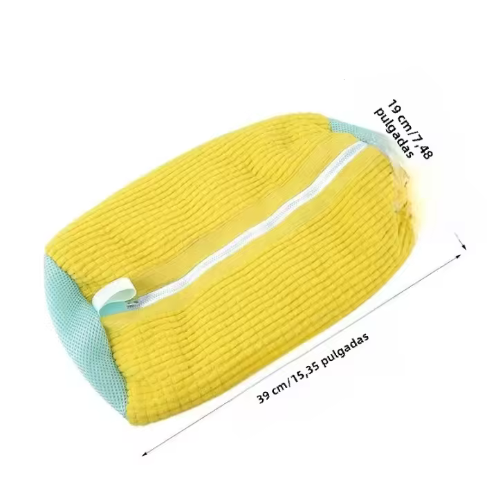 Bolsa De Lavado Para Zapatos Y Ropa Organizador Antideformación De Algodón Fácil Eliminación De Suciedad Para Lavandería - 1