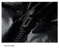 Chaleco De Plumón Para Hombre Cuello Alto Windproof Diseño Sencillo Casual Versión Suelta Para Otoño E Invierno - details 6