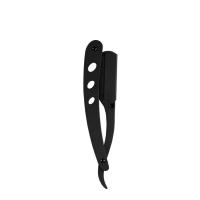 Cuchillo De Afeitar Manual De Acero Inoxidable Para Peluqueros Soporte De Cuchillo De Afeitar Para Afeitar La Cara Y Cortar El Cabello Herramienta De Peluquería Para Hombres - details 7