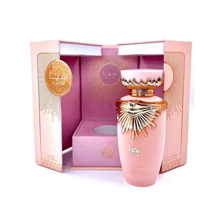 Perfume Haya Lattafa Fragancia Árabe Para Mujer Lujosa Fragancia Dulce Floral Perfume Refrescante Exclusivo Lattafa - 1