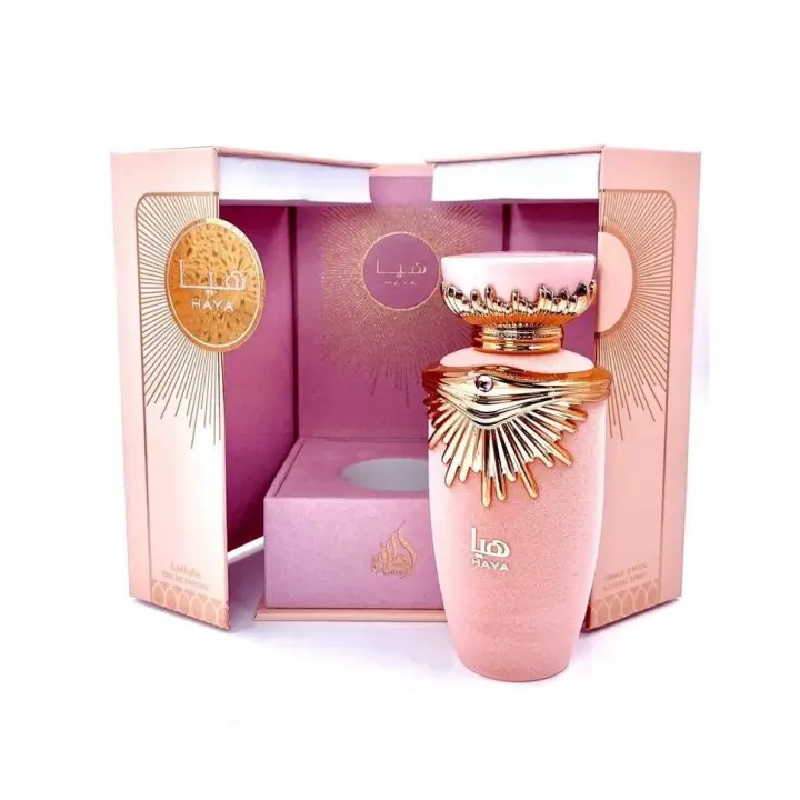 Perfume Haya Lattafa Fragancia Árabe Para Mujer Lujosa Fragancia Dulce Floral Perfume Refrescante Exclusivo Lattafa - 1