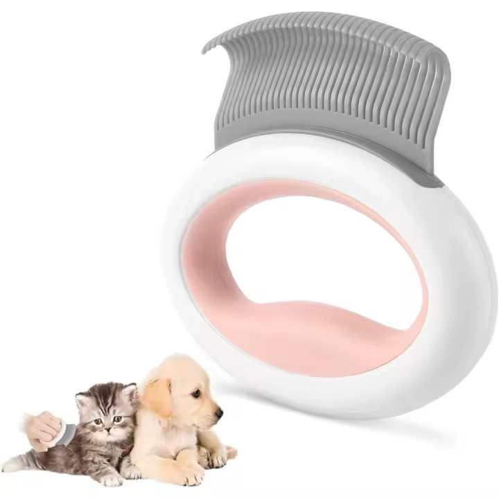 Cat Grooming Brush y Dog Grooming Brush, peine para mascotas para masajes relajantes - 1