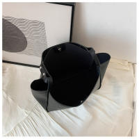 Bolso De Hombro Para Mujer Estilo Retro Minimalista Gran Capacidad Malla Texturada Bolso De Comercio Forma De Barroco - details 29