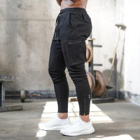 Nuevos Pantalones De Entrenamiento Para Hombre 2024 Primavera Y Otoño Color Sólido Deportivos Cómodos Para Exterior Y Fitness Con Bolsillos De Camuflaje - details 18