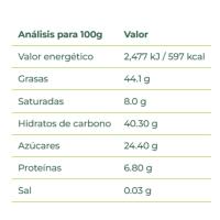 Crema de Avellanas y Algarroba – Sin Gluten y Sin Soja 200g - NaturGreen - details 1