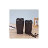 Termo Cafe, Taza Thermal 380Ml Tazas de Cafe, Taza Termo Cafe para Descargar Maple Inox sin BPA, Thermal Vase Café y Te in Prueba de Fugas, para Café Frío y Caliente, leche y té (Azul) - details 2