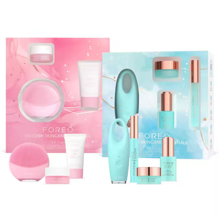 FOREO Holiday Sets - Sets de regalo para el cuidado facial: limpieza profunda y rejuvenecimiento de la piel - 1