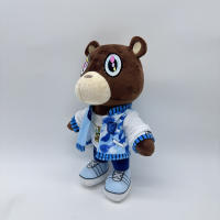 Muñeco De Peluche Kanye 30CM De Alta Calidad Juguete Suave Para Niños Regalo De Cumpleaños Dibujito Famoso Peluche Unisex - details 2