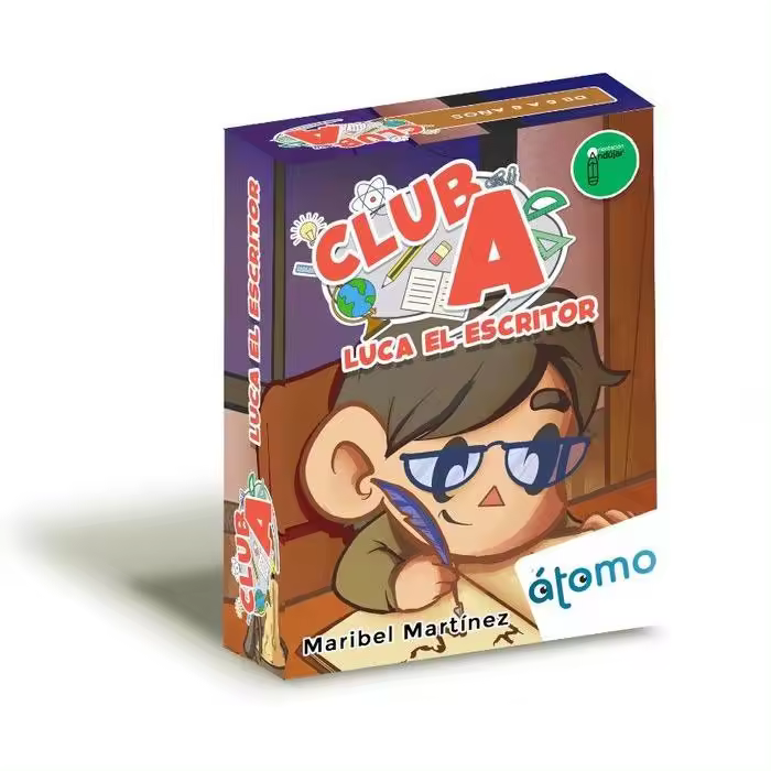 ATOMO JUEGO DE CARTAS EDUCATIVO LUCA EL ESCRITOR CLUB A LUCA EL ESCRITOR - CLUB A - 1