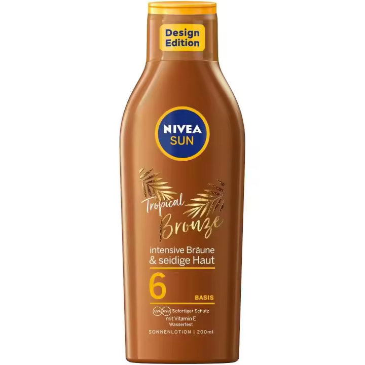 NIVEA SUN LOCION SOLAR ZANAHORIA bronceado intenso &duradero spf 6 200ml - 1