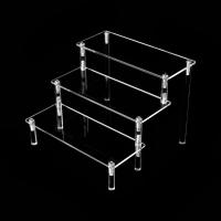 Soporte De Exhibición Transparente De Acrílico Estante Para Figuras Pop Organizador De Cosméticos Y Perfumes Para Uñas - details 7