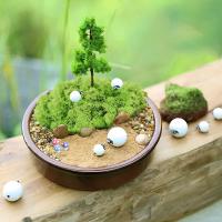 Decorativo De Moss Preservado Ligero Arte Artificial De Moss Verde Eterno Para Decoración De Paredes En Casa Y Fiestas - details 4