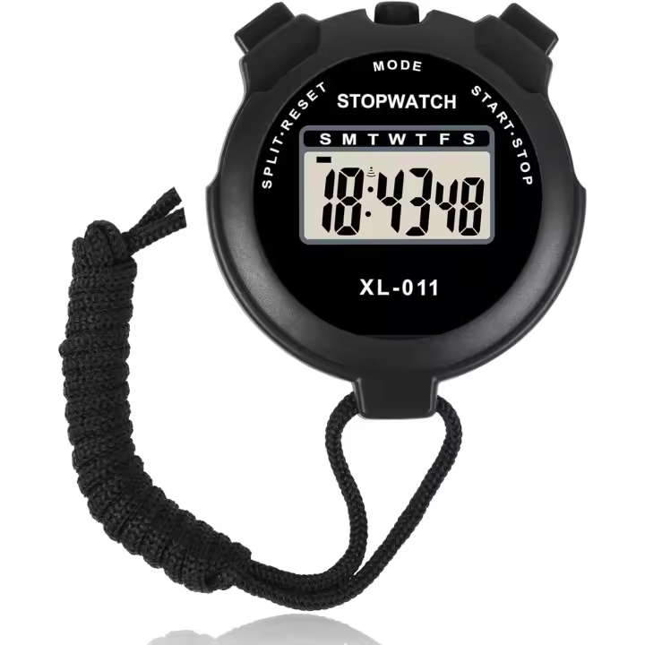 Rosa Eterna Digital Cronómetro Deportivo, with Pantalla Grande, Calendar de Reloj de 12/24 Horas, Alarma, para Fútbol, Correr, Nación, Fitness - 1