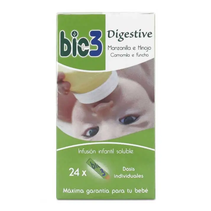 Bio3 Infusión Digestiva Alivio Gases y Flatulencias - 24 Sticks - 1