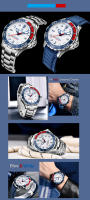Reloj Mecánico Pagani Design 2025 Para Hombres Resistente Al Agua 100m NH35 Acero Romanos Sapphire Cristal Reloj De Pulsera De Lujo 007 - details 16