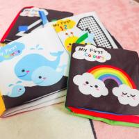 Libros De Tela Suave Para Bebé Con Sonido De Raspadura Libros Quietos Para Infantes Juguetes Educativos De Aprendizaje Temprano Para Recién Nacidos Hasta 12 Meses Juguete De Rattler Para Regalos Para Bebés - details 30