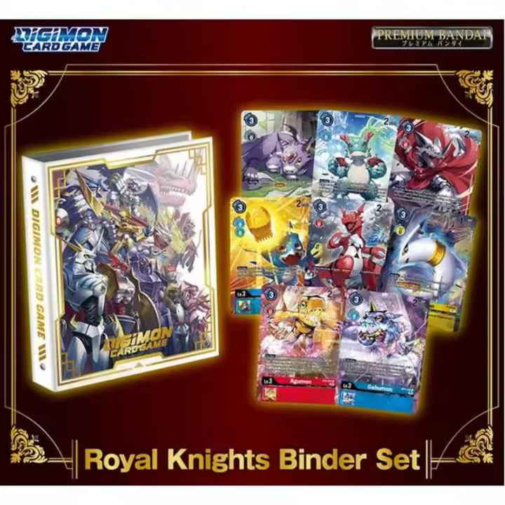 Digimon Card Game. Royal Knights Binder Set PB-13. Bandai - 1