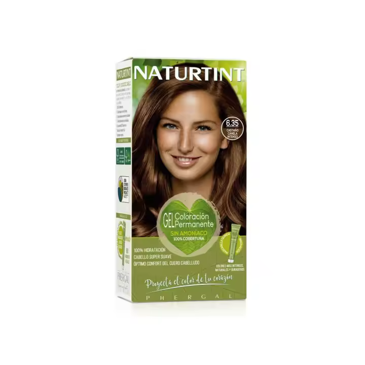 Tinte 6.35 Castaño Canela Intenso Naturtint - 1