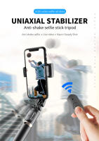 Roreta 2023 Gimbal Estabilizador De Selfie Plegable Con Trípode Inalámbrico Y Botón De Bluetooth Para IOS Android Monopod De Aluminio - details 0