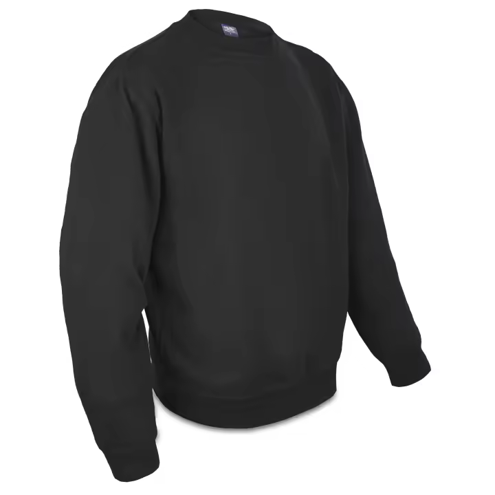 Sudadera Unisex Clásica CN de algodón y poliéster de máxima comodidad y calidez  Disponible en 4 colores  Tallas S a XXL  Moda - 1