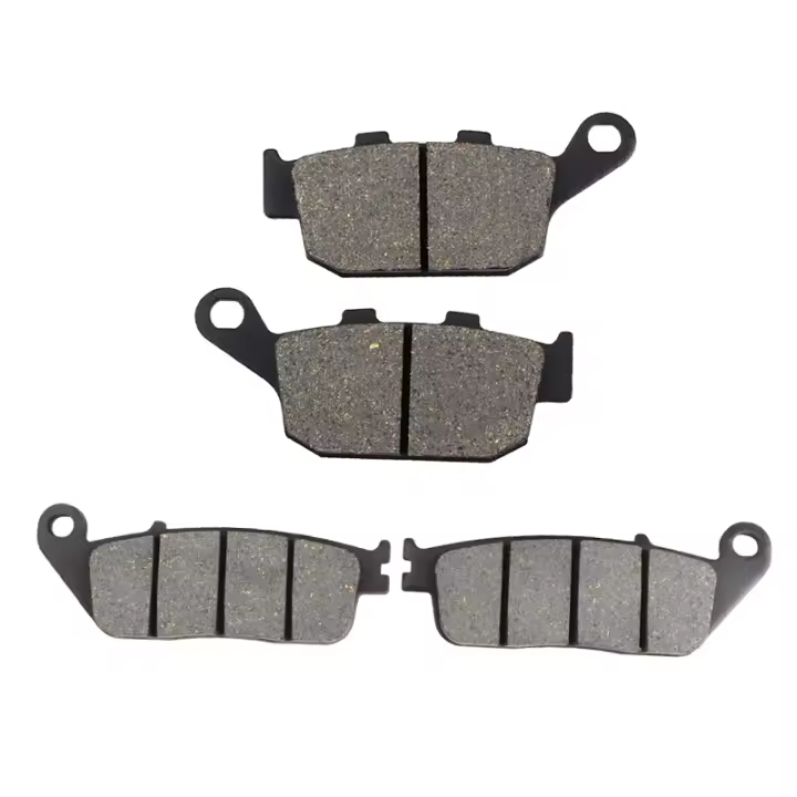 Frenos De Moto Pies Frente Y Trasero Sintered Para HONDA CB500F CB500 NC750S NC750X ABS DCT FA196 FA496 Zapatillas De Freno De Metal Semi-orgánico - 1