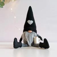 Muñeco De Tela Gnome De Café Sin Caras Decoración De Halloween Para Feria De Granja Regalo De Casa Para Navidad Estilo Pastoral - details 4