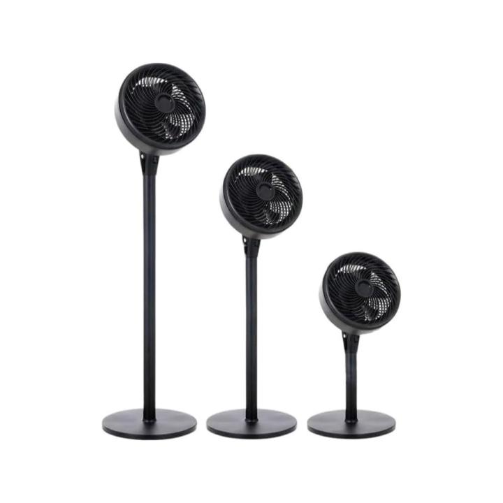 Ventilador de Pie o Mesa 3 en 1 de 90w 10", 3 Velocidades, Motor Silencio Cabezal Oscilante, Difusor (Negro) coshano — oferta en Miravia