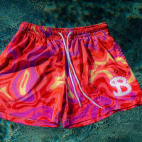Shorts Deportivos De Verano Para Hombres BUCKETSQUAD Estilo Nuevo 2025 Malla De Baloncesto Running Secado Rápido Calidad Superior - details 3